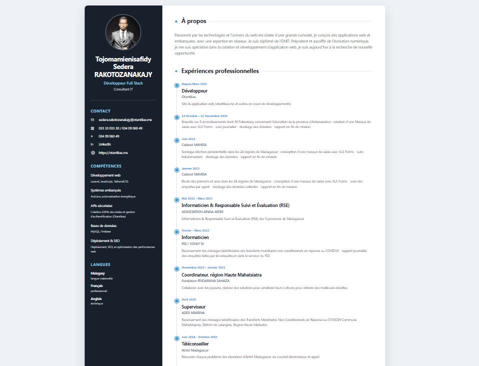 Otantikas CV